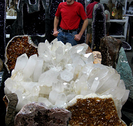 Bergkristall Stufe Brazil