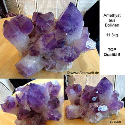 Amethyst Bolivia Crystal