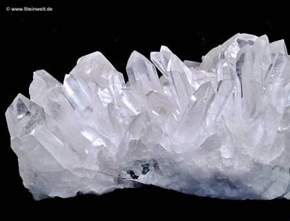 Bergkristall Stufe Gruppe