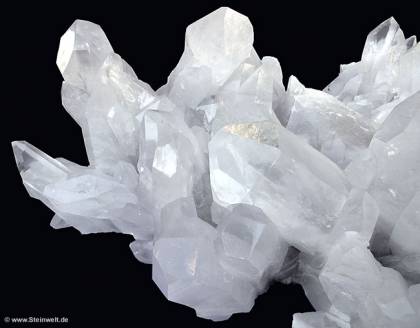 crystal quartz cluster rocks