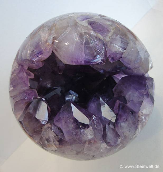 Amethyst Geode Kugel