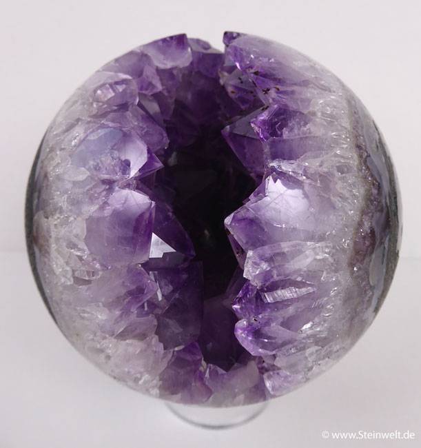 Amethyst Geode Kugel