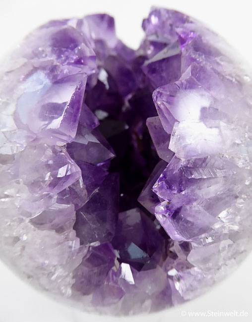 Amethyst Geode Kugel