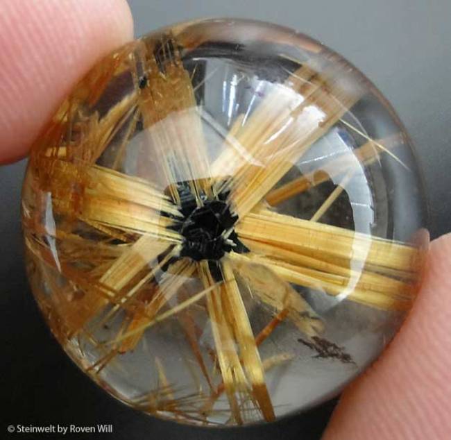 Rutile quartz